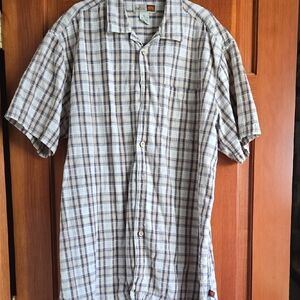 Men's Plaid Short Sleeve Shirt